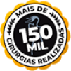 Selo mais de 150 mil cirurgias realizadas